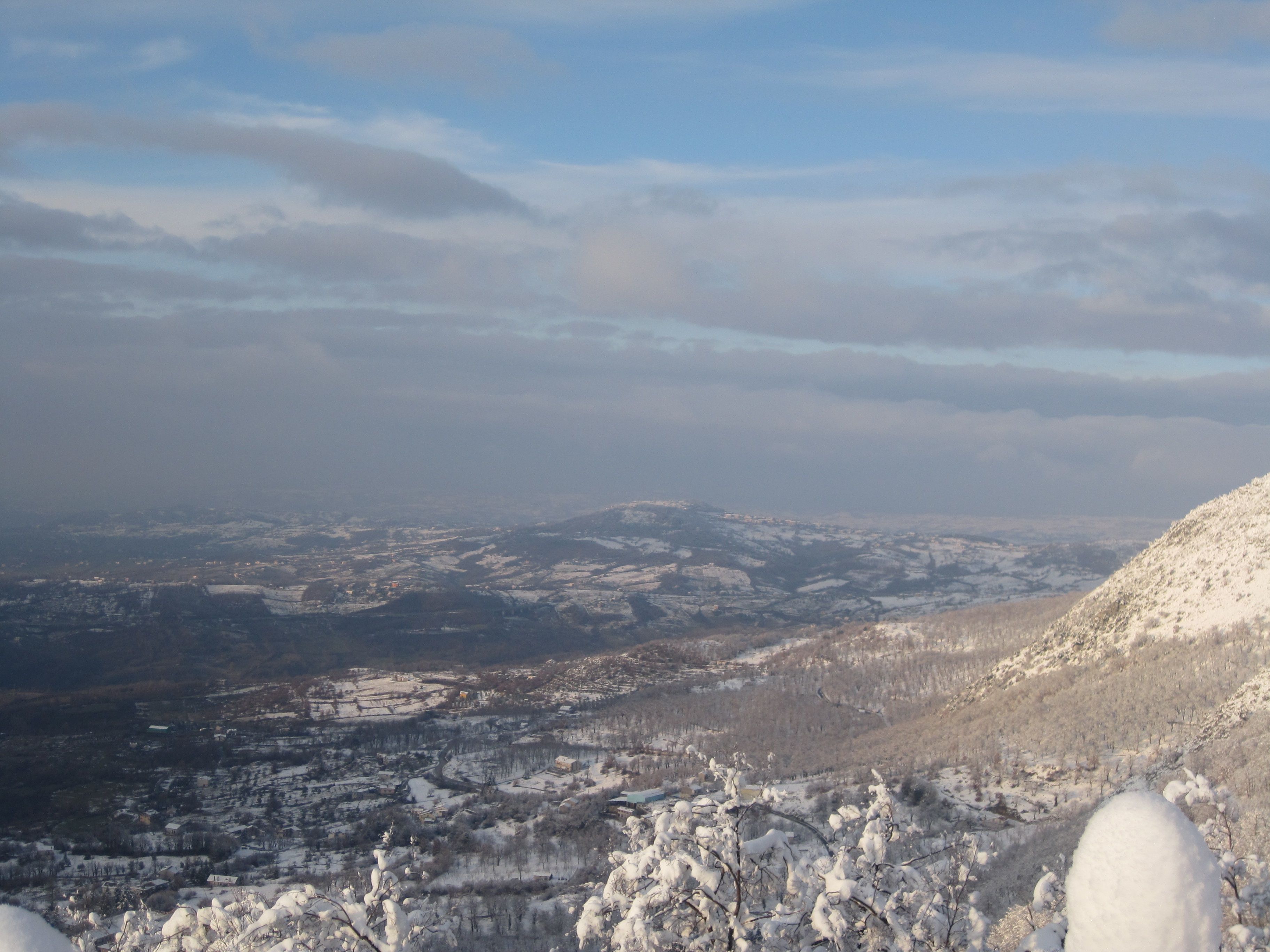 Panorama dei Monti Picentini — Appennino campano
